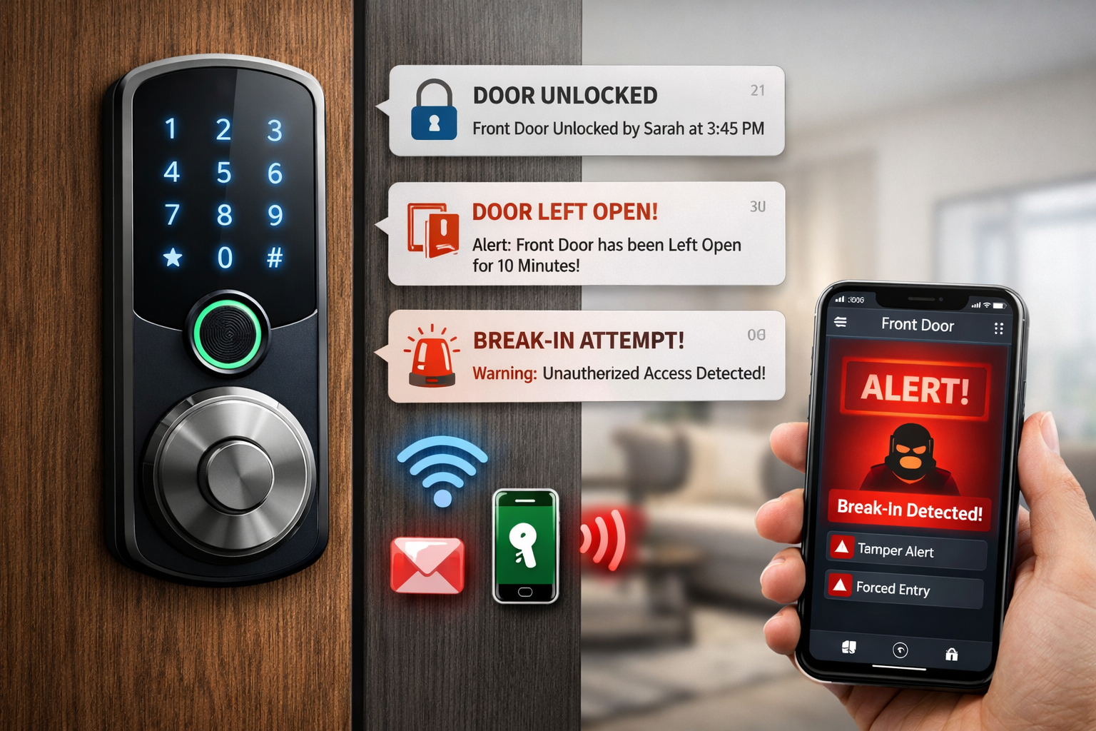 Smart Locks & Alerts